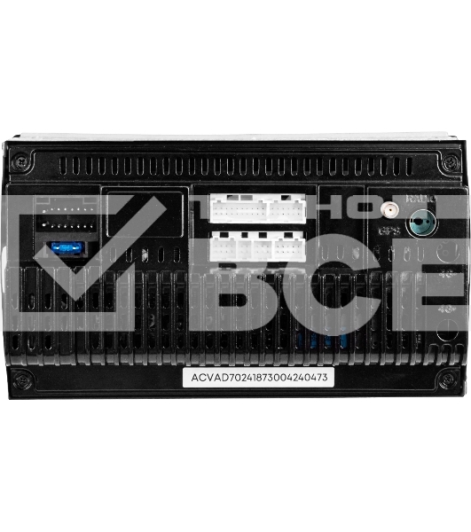 Автомагнитола ACV AD-7024 2DIN 4x45Вт 2000Mb Android 11 6.9