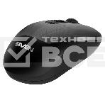 Мышь беспроводная SVEN RX-380W серый металлик, 1600 dpi, радиоканал, USB, кнопки - 4, фото3