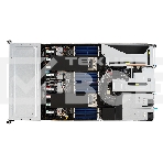 Серверная платформа/ ASUS RS720-E11-RS12U, 2U, 2 x LGA4677,  32 DIMM DDR5, 12=8 x NVMe/SAS*/SATA + 4 NVMe/SATA hs, 2 x M.2 slot, 2 x 10Gbe (X710) RJ45 port,Up to 8 slots PCIe 5.0, 1 x OCP 3.0, 1+1 1600W, фото2