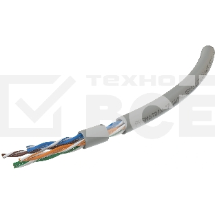 Кабель информационный Sysmatrix TP UUTP4.5ES24.LSZH.GY305 кат.5E U/UTP 4 пары 0.5AWG LSZH внутренний 305м серый