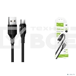 Кабель USB HOCO X120 Type-C/ 1m/ 3A/ черный, фото3