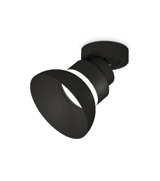 Светильник Ambrella Light XM8102100 SBK/FR черный песок/белый матовый GX53 (A2229, A2106, C8102, N8141)