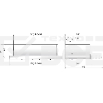 Вытяжка Elikor Интегра Glass 45Н-400-В2Д нерж/черное стекло, фото 1