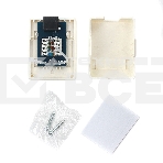 Розетка NA216 RJ-45 кат.6 внешняя 1 порт, 110&Krone, фото3