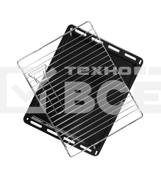 Шкаф духовой газовый Maunfeld EOGC604S, встраиваемый