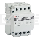 Контактор модульный EKF km-3-50-40 КМ 50А 4NO (3 мод.) PROxima, фото 1