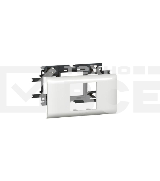 Суппорт 2мод. Mosaic для кабель-канала DLP с крышкой 65мм Legrand