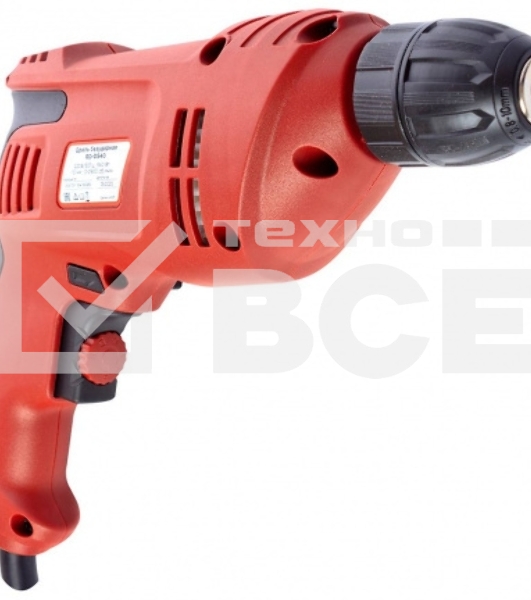 Дрель RedVerg RD-D540. 540 Вт,0-2900 об/мин,БЗП-10мм