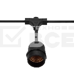 Шина в виде ленты Neon-night Belt-Light 2 жилы, шаг 40 см подвесные патроны E27 влагостойкая IP65, фото3