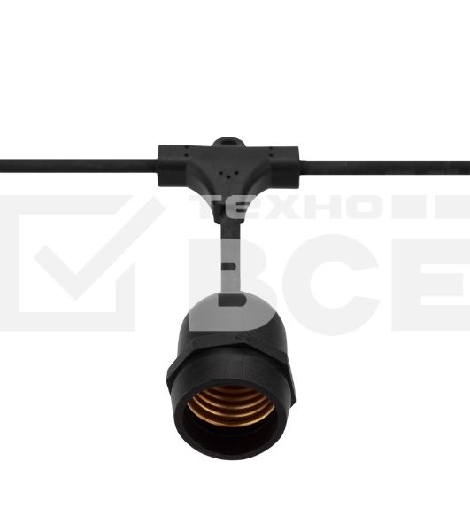 Шина в виде ленты Neon-night Belt-Light 2 жилы, шаг 40 см подвесные патроны E27 влагостойкая IP65