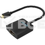 Адаптер-переходник Vention mini DisplayPort 20M > HDMI F Чёрный (HBCBB), фото2