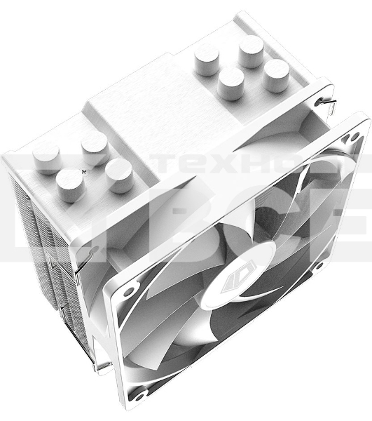 Кулер ID-COOLING SE-214-XT ARGB белый 120мм алюминий+медь 1500rpm 27db 4-pin 180W 150мм