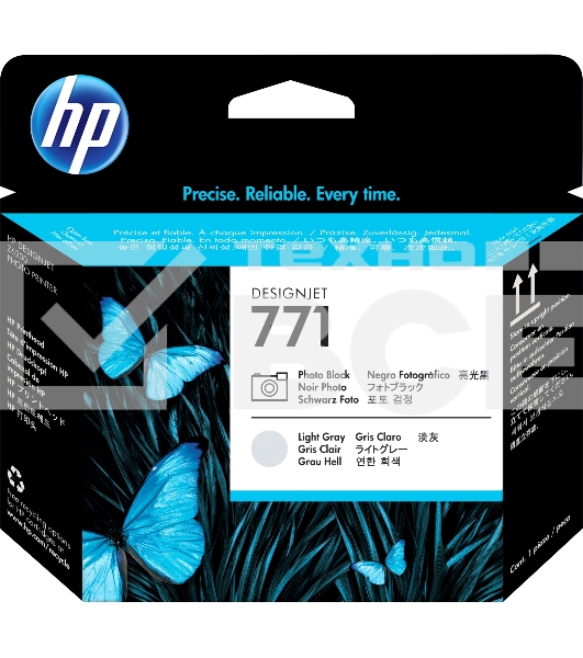 Картридж струйный HP CE020A черный/серый печатающая головка для HP DJ Z6200