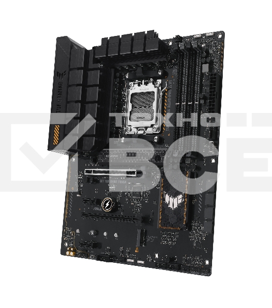 Материнская плата ASUS TUF GAMING A620-PRO WIFI, AM5, AMD A620, 4xDDR5, 4xSATA, 2xM.2, 1xPCI-E 4.0 x16, 1xPCI-E 3.0 x16, 2xPCI-E x1, 1xHDMI, 1xDP, 1x 2.5Gb LAN, 3xUSB-A 2.0, 2xUSB-A 3.2 Gen 2, 1xUSB-C 3.2 Gen 1, 5x3.5 мм, 7.1, ATX