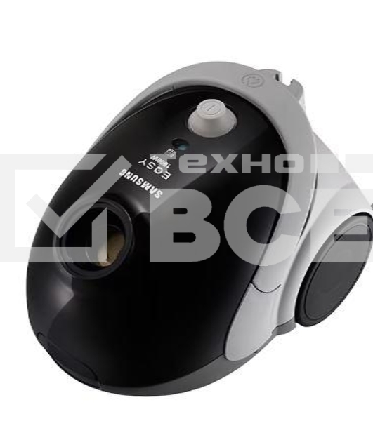 Пылесос Samsung VCC5241S3K/XEV черный/серый, 410/1800 Вт, уборка сухая, пылесборник мешок 2.4 л