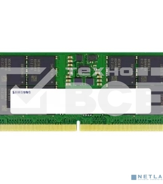 Оперативная память Samsung, DDR5, 16GB (1x16GB), 5600MHz, CL40, SO-DIMM, OEM