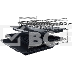 Духовой шкаф электрический Bosch HBJ558YS3Q, 60 см, 66 л, нержавеющая сталь, класс энергоэффективности А, 8 режимов, LCD-дисплей, галогенное освещение, самоочистка EcoClean, фото 1