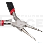 Круглогубцы Rexant Мини 120 мм никелированные, авторазжим, обливные рукоятки, фото4