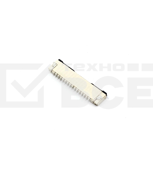 Разъем FPC Flip-Lock 1010-16RLGF 16 pin высота 1мм шаг 1мм