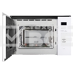 Встраиваемая микроволновая печь Kuppersberg HMW 650 WH электронное управление, мощность микроволновой печи 900 Вт, мощность  кварцевого гриля 1000 Вт, 5 уровней мощности, функция кварцевый гриль, функция автоматического разморажив, функция ручного размора, фото3