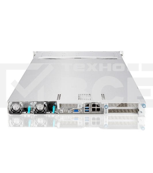 Серверная платформа/ ASUS RS720-E11-RS12U, 2U, 2 x LGA4677,  32 DIMM DDR5, 12=8 x NVMe/SAS*/SATA + 4 NVMe/SATA hs, 2 x M.2 slot, 2 x 10Gbe (X710) RJ45 port,Up to 8 slots PCIe 5.0, 1 x OCP 3.0, 1+1 1600W