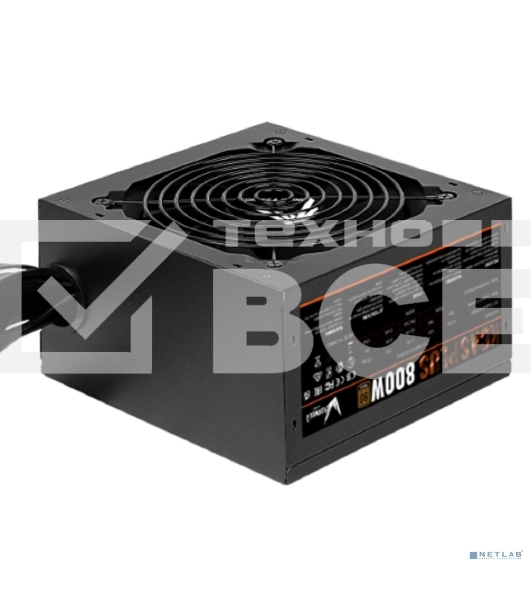 Блок питания Aerocool / Formula KCAS-800W, 800Вт, PLUS 80 PLUS Bronze, 120мм, черный