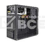Компьютерный корпус Minitower ExeGate BA-309U2-UNS350 (mATX, БП UNS350 с вент. 12см, 1хUSB+2хUSB 3.0, HD аудио, черный), фото4