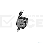Кабель USB HOCO X120 Type-C/ 1m/ 3A/ черный, фото 1