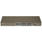 Коммутатор Tenda TEF1126P-24-250W 26-Портовыйбез управления FE c 24 портами PoE, фото14