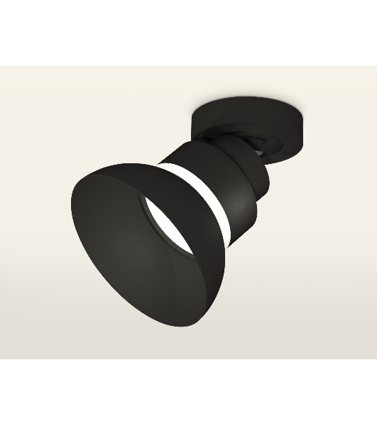 Светильник Ambrella Light XM8102100 SBK/FR черный песок/белый матовый GX53 (A2229, A2106, C8102, N8141)