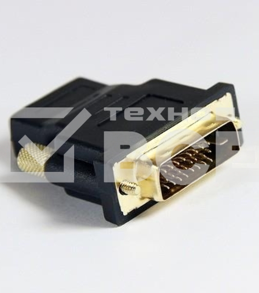 Переходник VCOM HDMI 19F to DVI-D 25M позолоченные контакты <VAD7818> 