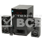 Колонки Dialog Progressive AP-230 BLACK {акустические колонки 2.1, 35W+2*15W RMS, Bluetooth, USB+SD reader}, фото 1