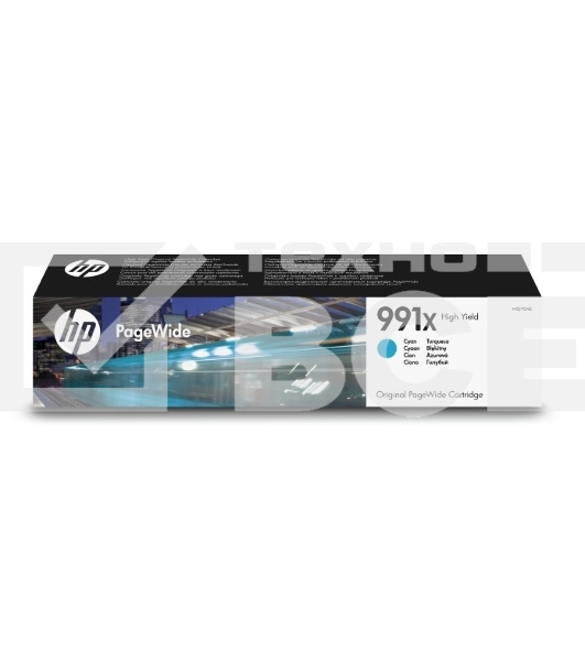 Картридж струйный HP 991X голубой PageWide Cartridge