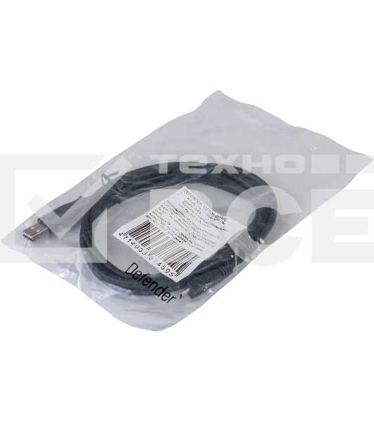 Кабель Defender USB08-06 USB 2.0 кабель для соед. USB 2.0 AM-MicroBM,1.8м, PolyBag