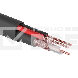 Кабель КВК-П-2 +2x0,75 мм² (Cu/CCA) (96) черный (бухта 200 м) PROconnect
