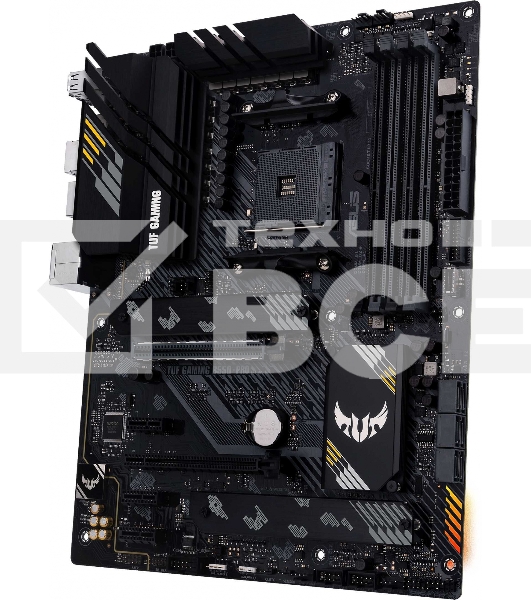 Материнская плата ASUS TUF GAMING B550-PRO, AM4, AMD B550, 4xDDR4, 6xSATA, 2xM.2, 1xPCIe 4.0 x16, 1xPCIe 3.0 x16, 3xPCIe x1, 1xHDMI, 1xDP, 1x 2.5Gb LAN, 4xUSB 2.0, 2xUSB 3.2 Gen 1, 1xUSB 3.2 Gen 2, 1xUSB-C 3.2 Gen 2, 5x3.5 мм, 7.1, ATX