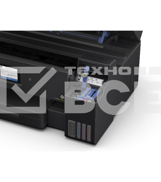 МФУ струйный Epson L14150, A3, цветной, печ. 38 стр/мин (ч/б) 24 стр/мин (цв.), 1200 x 4800 dpi (печать) 1200x2400dpi (скан.), USB, RJ-45, Wi-Fi