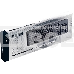 Клавиатура проводная Perfeo PUSH Multimedia, USB, черная, фото8