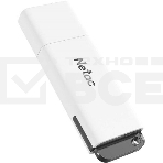 Флеш диск Netac U185 128Gb <NT03U185N-128G-20WH>, USB2.0, с колпачком, пластиковая белая, фото7