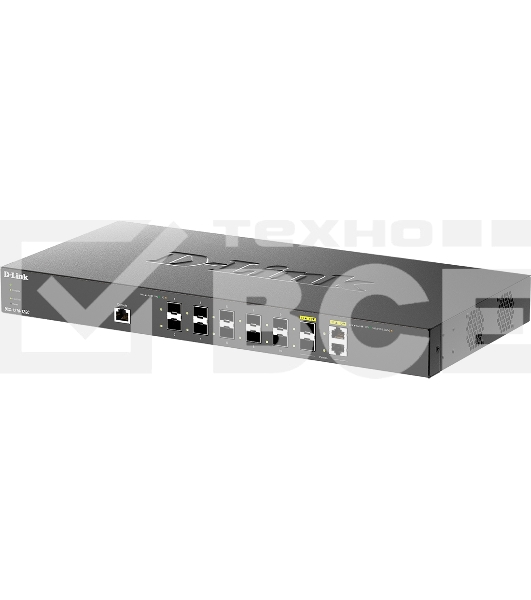 Настраиваемый L2+ коммутатор D-Link DXS-1210-12SC/B1A PROJ с 10 портами 10GBase-X SFP+ и 2 комбо?портами 10GBase-T/SFP+