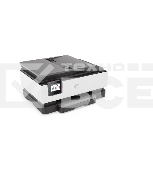 МФУ струйный HP OfficeJet 8023 (1KR64B), A4, цвтной, печ. до 20 стр/мин. (ч/б), до 10 стр/мин. (цвет), скан. до 8 стр/мин. (ч/б) 3.5 стр/мин. (цвет), 1200 x 1200 dpi, USB, RJ-45, Wi-Fi, Air Print