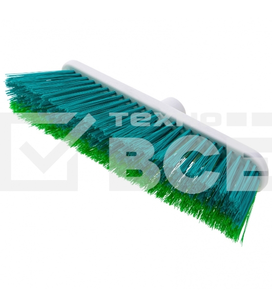 Щетка пластмассовая для подмет. пола с комбин. щетиной, 27 см, без черенка, Home  Palisad