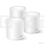 Бесшовный Mesh роутер TP-Link Deco X10 (DECO X10(3-PACK)) AX1500 10/100/1000BASE-TX белый (упак.:3шт), фото2