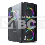 Компьютерный корпус Powercase Mistral X4 Mesh LED, Tempered Glass, 4x 120mm 5-color fan, чёрный, ATX  (CMIXB-L4), фото7
