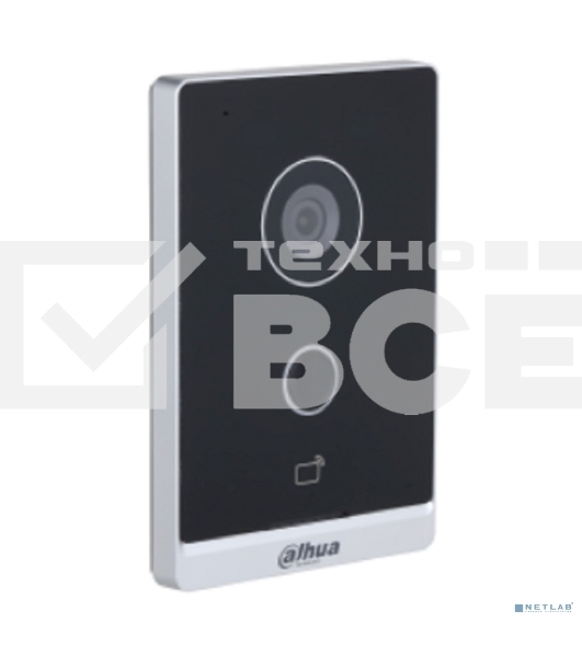 Вызывная панель DAHUA DHI-VTO2211G-P-S2 с разрешением камеры 2мп и CMOS сенсором, WDR, слот для SD карты до 256Гб, IP65, питание DC 12V/PoE