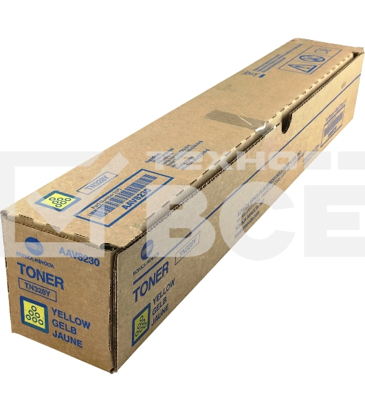 Картридж лазерный TN­328Y Konica Minolta для C250i/C300i/C360i, 28К  желтый AAV8250