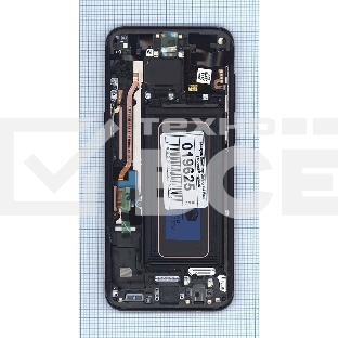 Дисплей для Samsung Galaxy S8 Plus SM-G955F черный с черной рамкой