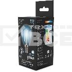 Лампа филам. Gauss Filament 5Вт цок.:E14 свеча 220B св.свеч.бел.нейт. (упак.:10шт) (105801205), фото5