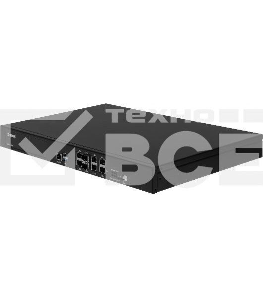 Маршрутизатор D-Link Service Router, 6x1000Base-T,  2x10GBase-X SFP+, 2xUSB ports, RJ45 Console
