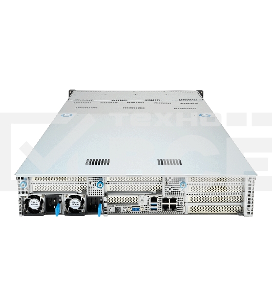 Серверная платформа/ ASUS RS720-E11-RS12U, 2U, 2 x LGA4677,  32 DIMM DDR5, 12=8 x NVMe/SAS*/SATA + 4 NVMe/SATA hs, 2 x M.2 slot, 2 x 10Gbe (X710) RJ45 port,Up to 8 slots PCIe 5.0, 1 x OCP 3.0, 1+1 1600W